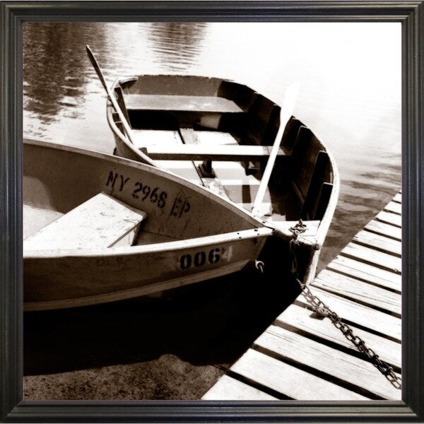 Two Boats-HARBOA53731 Print 15"x15" by Harold Silverman - Boats