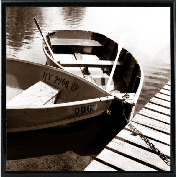 Two Boats-HARBOA53731 Print 15"x15" by Harold Silverman - Boats