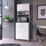 Two Door Cabinets, One Drawer, Four Adjustable Metal Legs