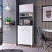 Two Door Cabinets, One Drawer, Four Adjustable Metal Legs