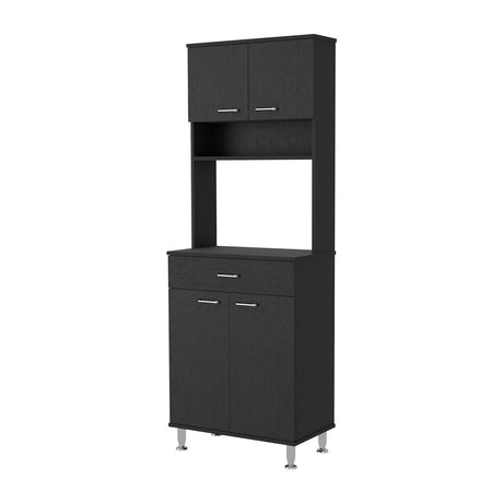Two Door Cabinets, One Drawer, Four Adjustable Metal Legs