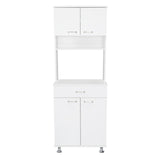 Two Door Cabinets, One Drawer, Four Adjustable Metal Legs