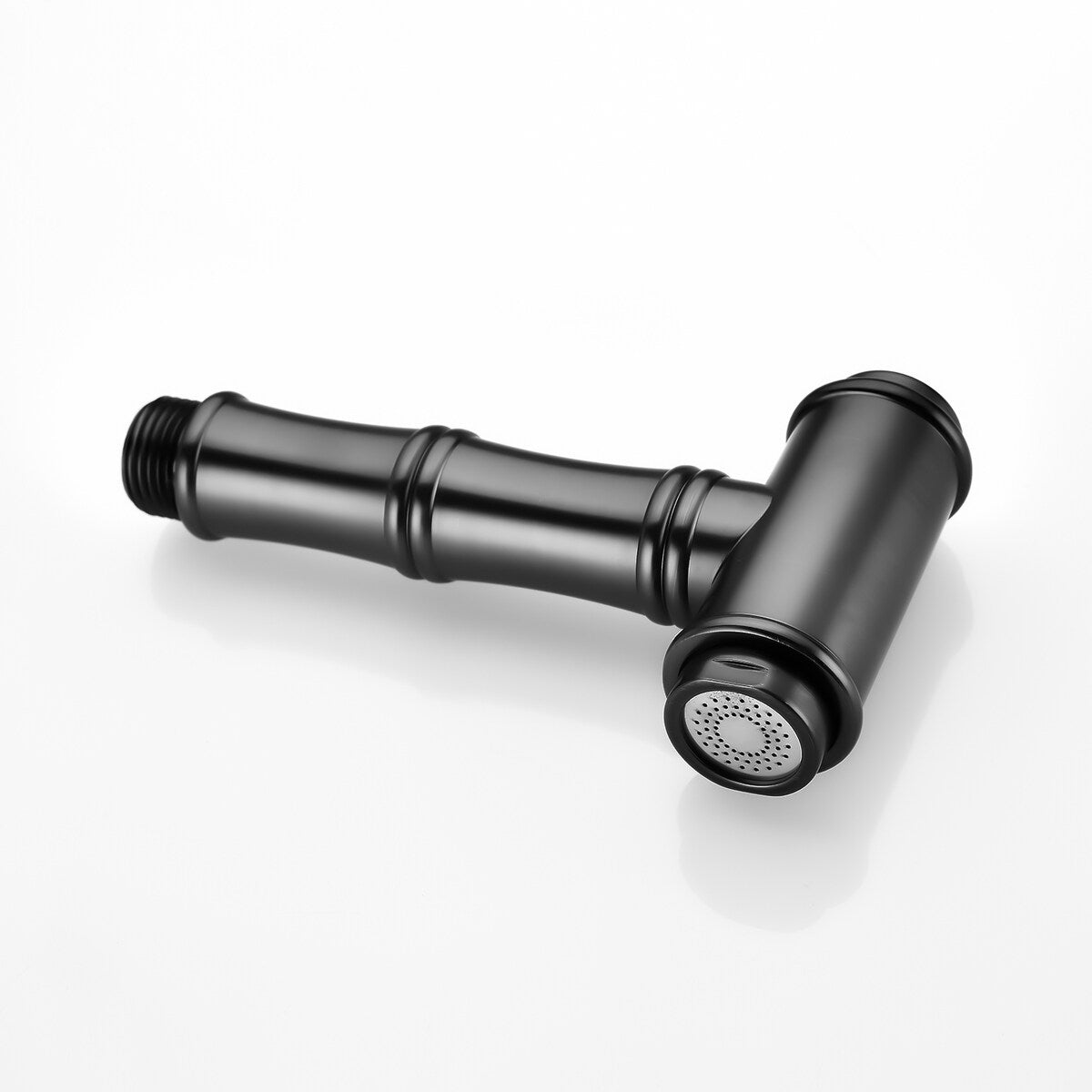 Two-Handles Bridge Kitchen Faucet with Side Sprayer