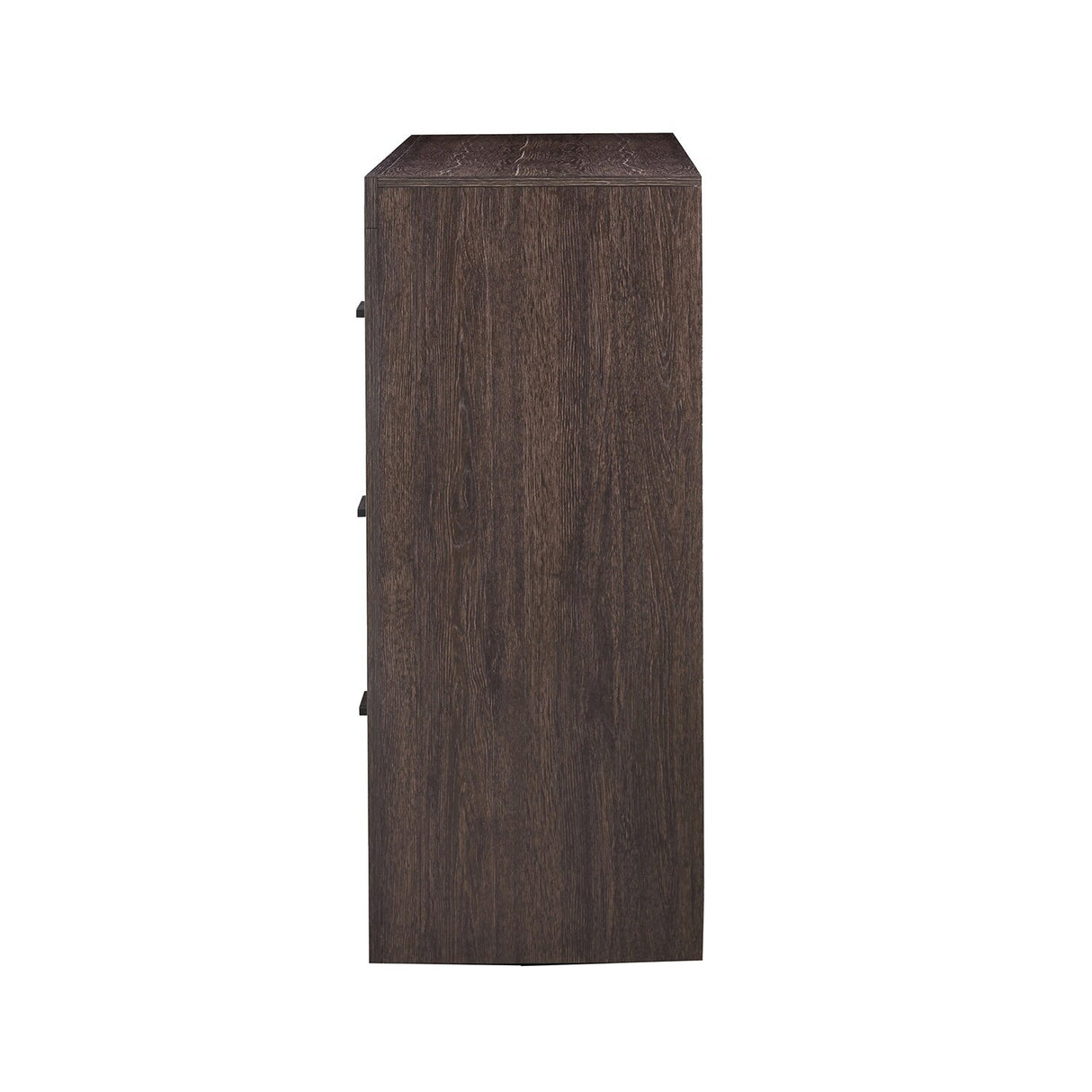 Two-tone Wood Dresser with 6 Drawers Caramel and Licorice