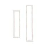 Twombly Wooden Wall Mount Towel Rack (Set of 2)