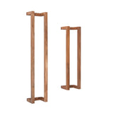 Twombly Wooden Wall Mount Towel Rack (Set of 2)