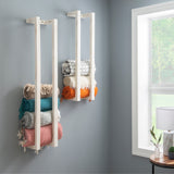 Twombly Wooden Wall Mount Towel Rack (Set of 2)
