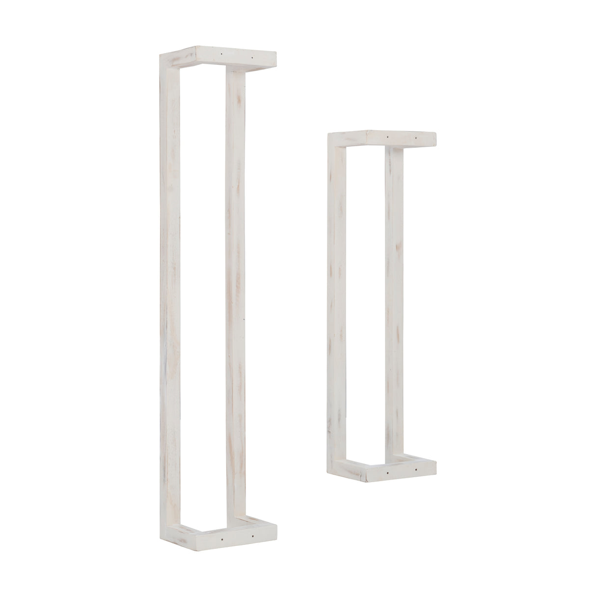 Twombly Wooden Wall Mount Towel Rack (Set of 2)