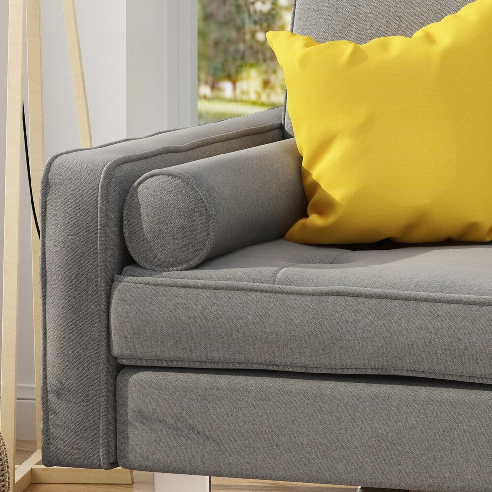 Typhaine Modern Chaise Loveseat by Christopher Knight Home