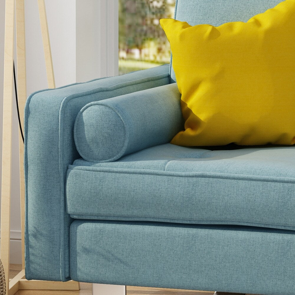 Typhaine Modern Chaise Loveseat by Christopher Knight Home