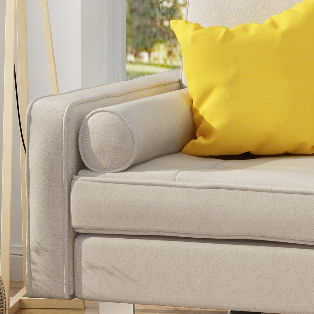Typhaine Modern Chaise Loveseat by Christopher Knight Home
