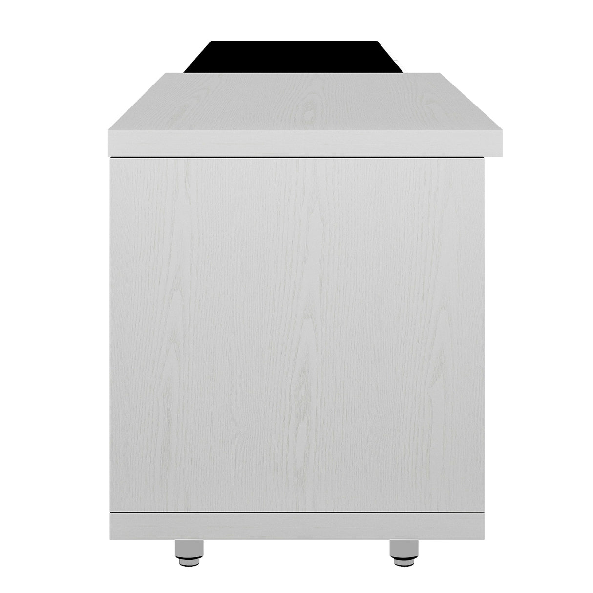 Modern Lacquered Front TV Stand Media Center Storage Cabinet - 14.20 x 84.60 x 19.70