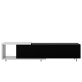 Modern Lacquered Front TV Stand Media Center Storage Cabinet - 14.20 x 84.60 x 19.70