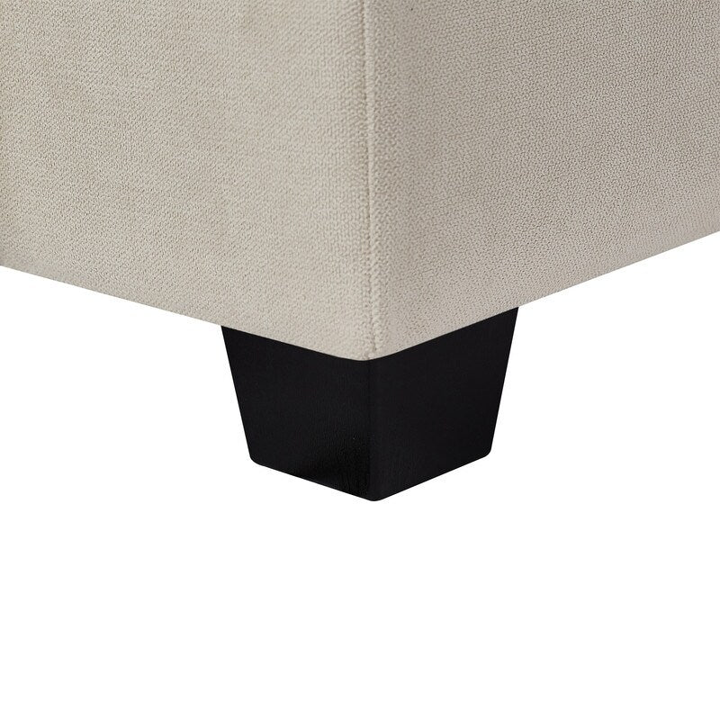U-Shape Convertible Storage Seat Modular Sectional Sofa with Reversible Chais