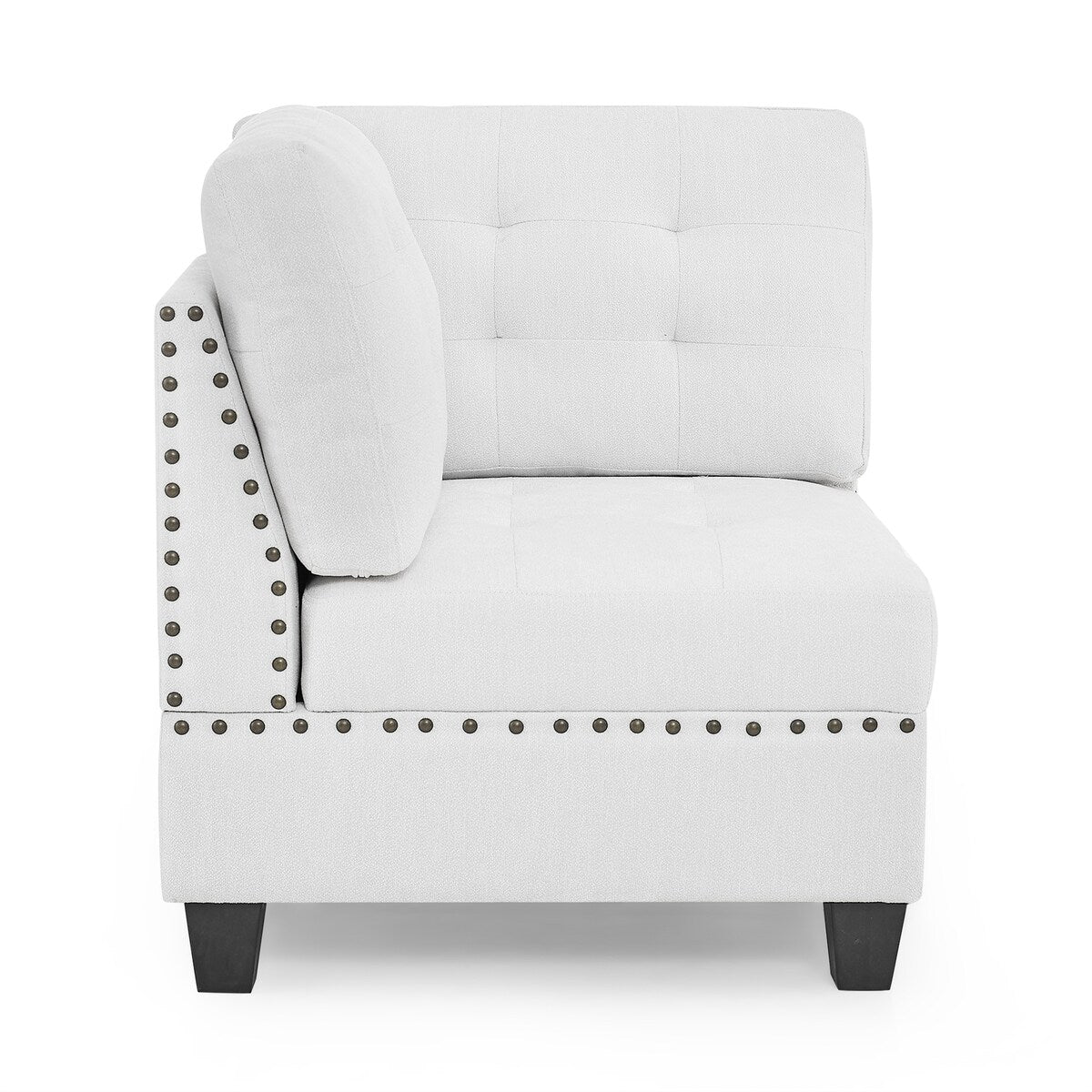 U Shape Modular Sectional Sofa w/ Four Single Chair and Two Corner