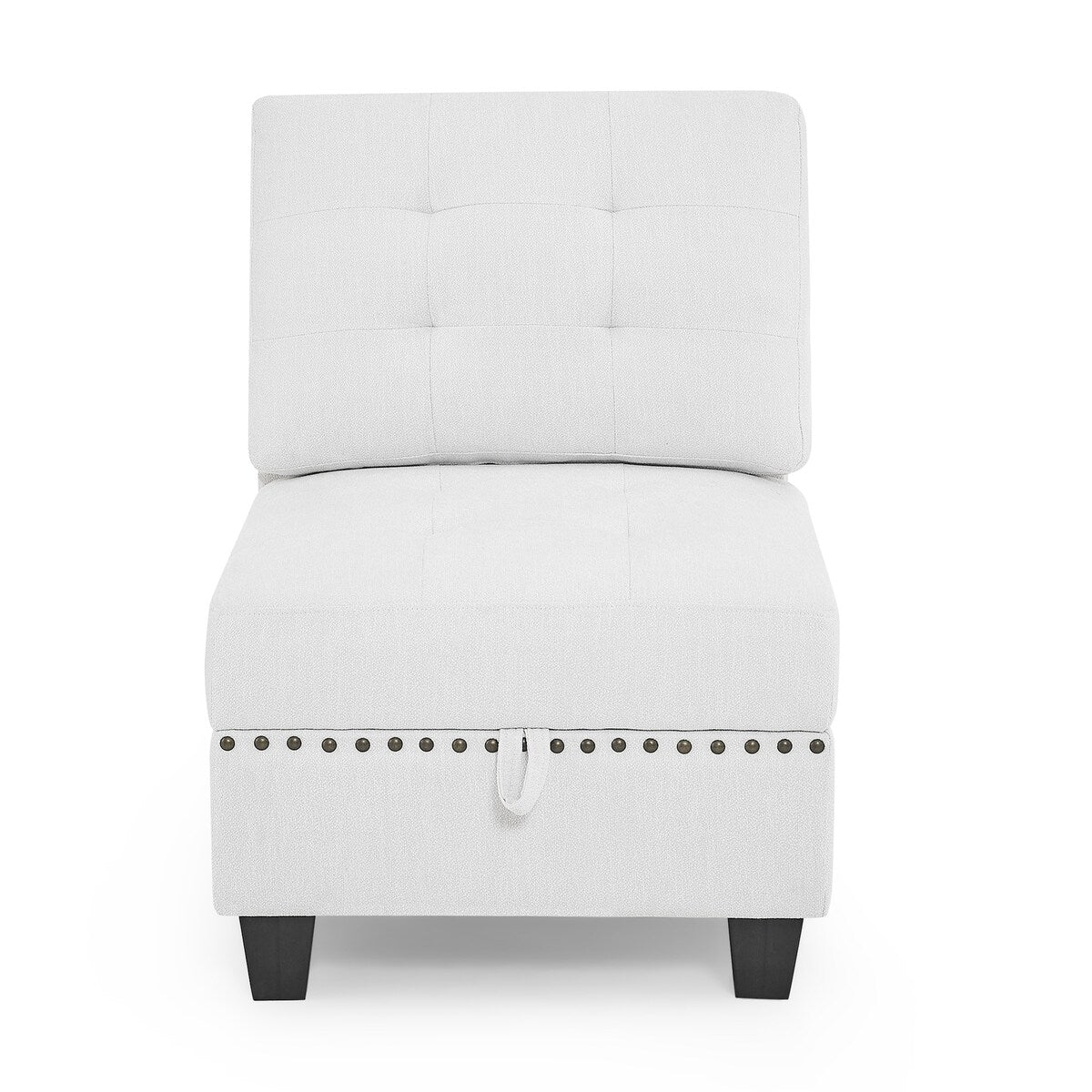 U Shape Modular Sectional Sofa w/ Four Single Chair and Two Corner