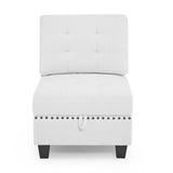 U Shape Modular Sectional Sofa w/ Four Single Chair and Two Corner
