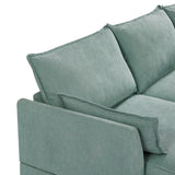 U-Shape Sectional Sofa Sets Storage Seat Sofa Bed with Chaise