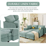 U-Shape Sectional Sofa Sets Storage Seat Sofa Bed with Chaise