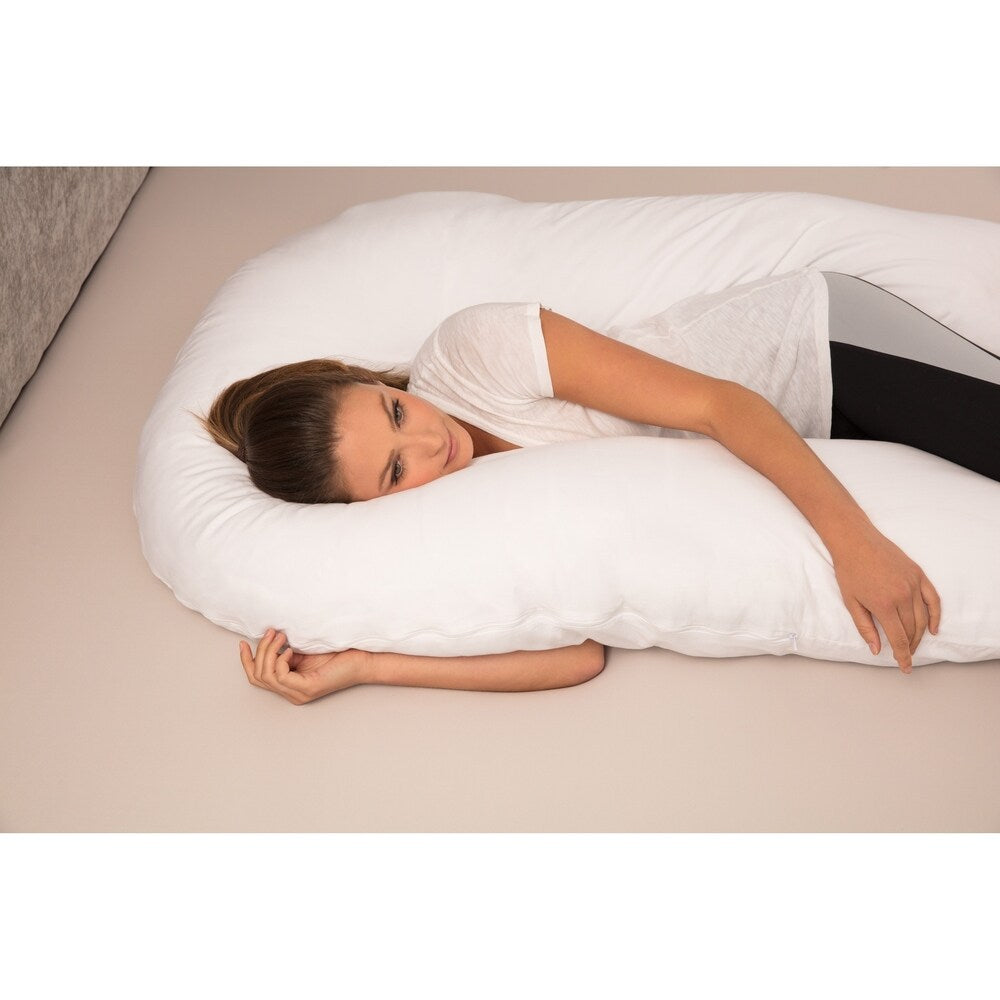 U-Shaped Body Pillow - Inspired Letter U-Shaped Design - Total Body Length