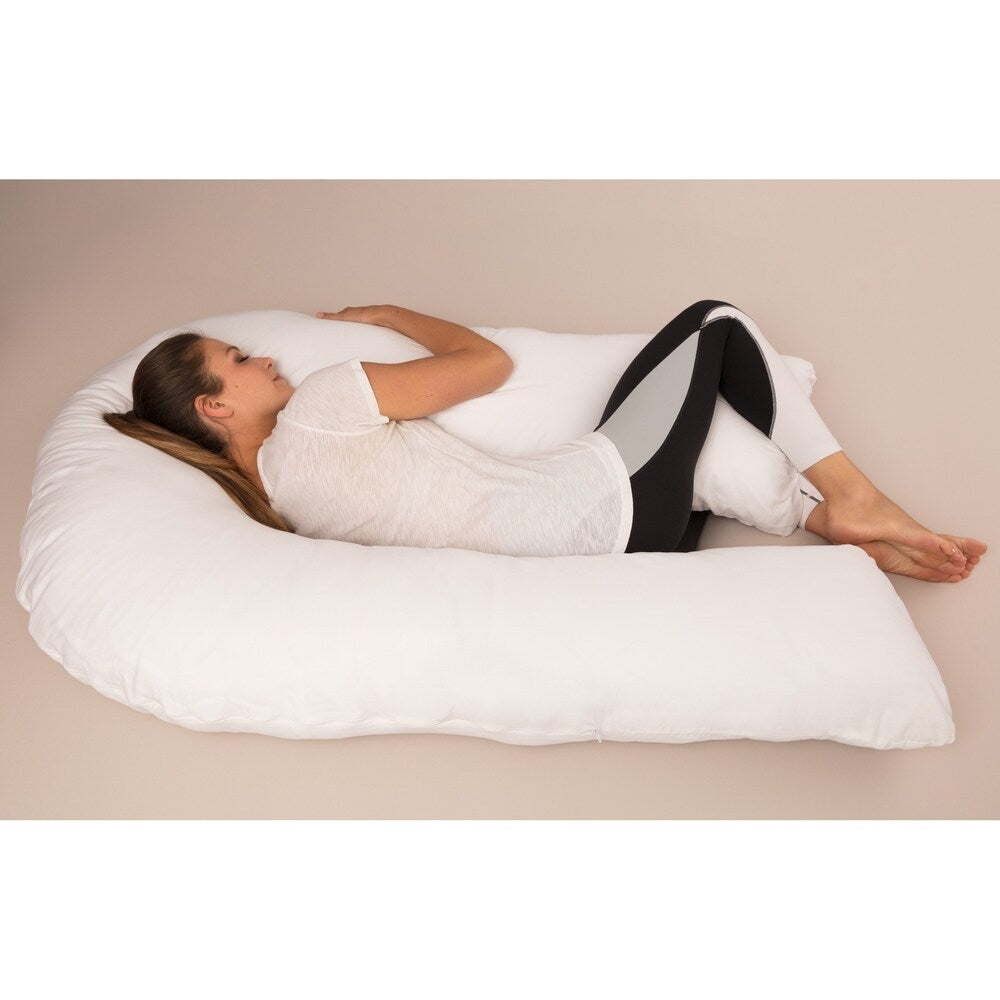 U-Shaped Body Pillow - Inspired Letter U-Shaped Design - Total Body Length