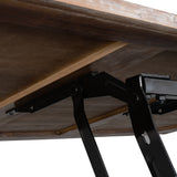 Lift Top Coffee Table with Inner Storage Space and Shelf