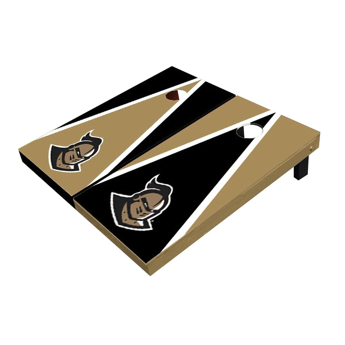 UCF Golden Knights Knightro Alternating Triangle Custom Cornhole Boards