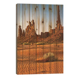 USA, Arizona. Monument Valley, Totem Print On Wood by George Theodore - Multi-Color