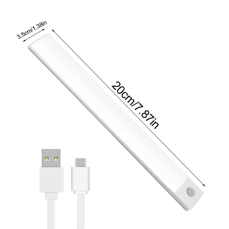 USB Rechargeable LED Motion Sensor Cabinet Light