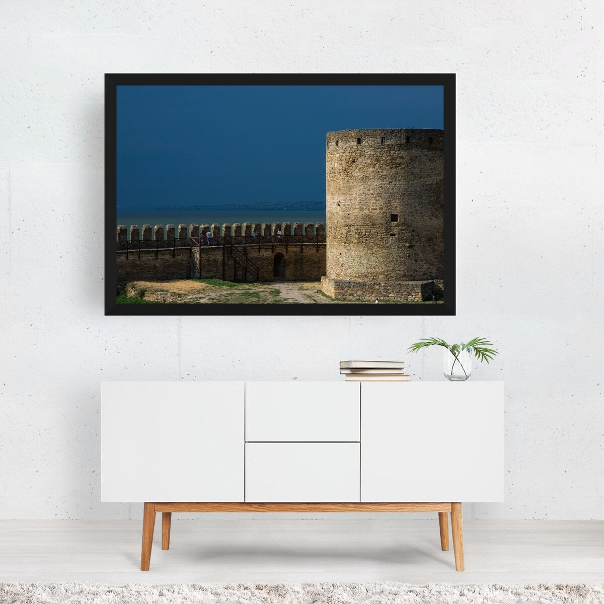 Ukraine Odessa region Belgorod Dniester XIII XV Art Print/Poster