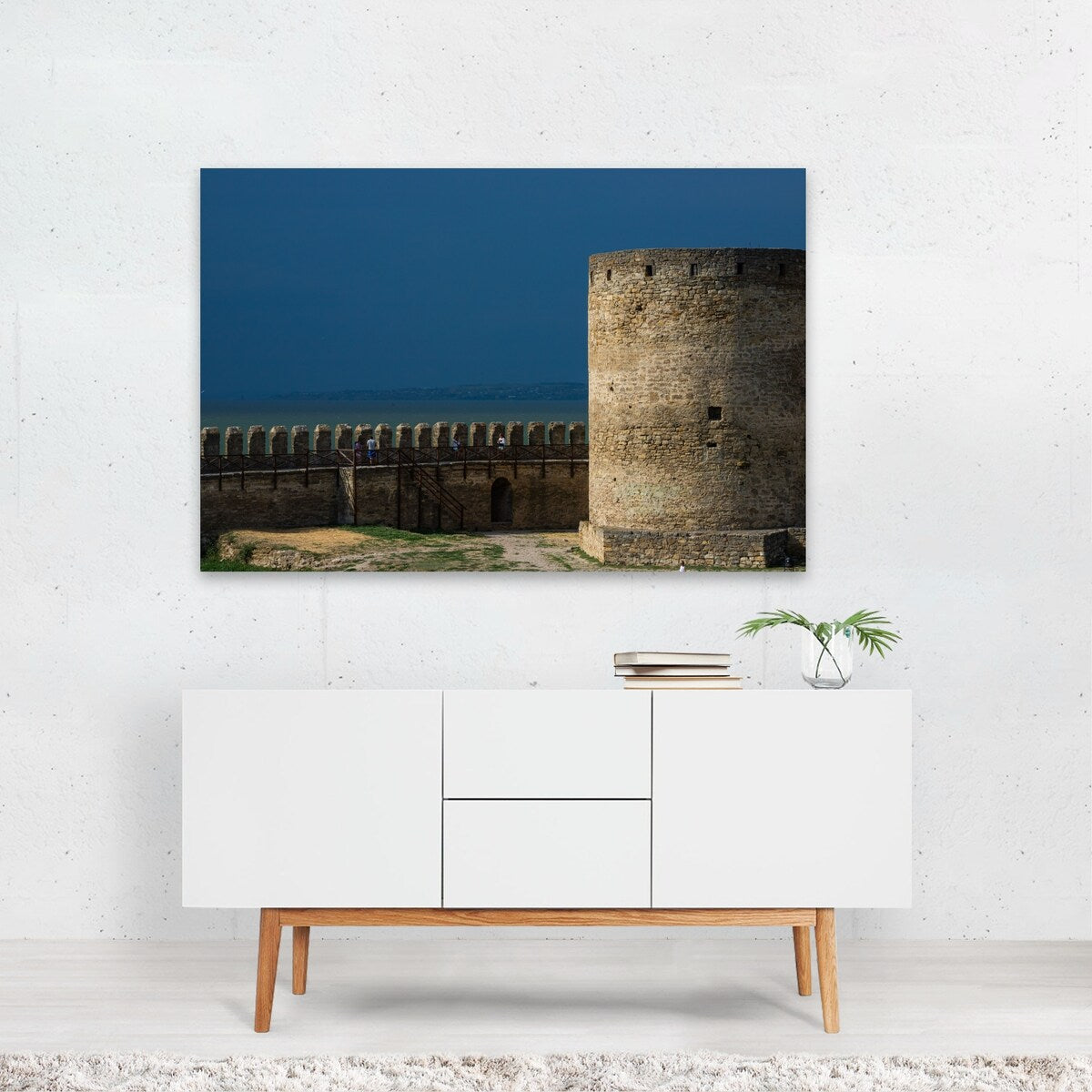 Ukraine Odessa region Belgorod Dniester XIII XV Art Print/Poster