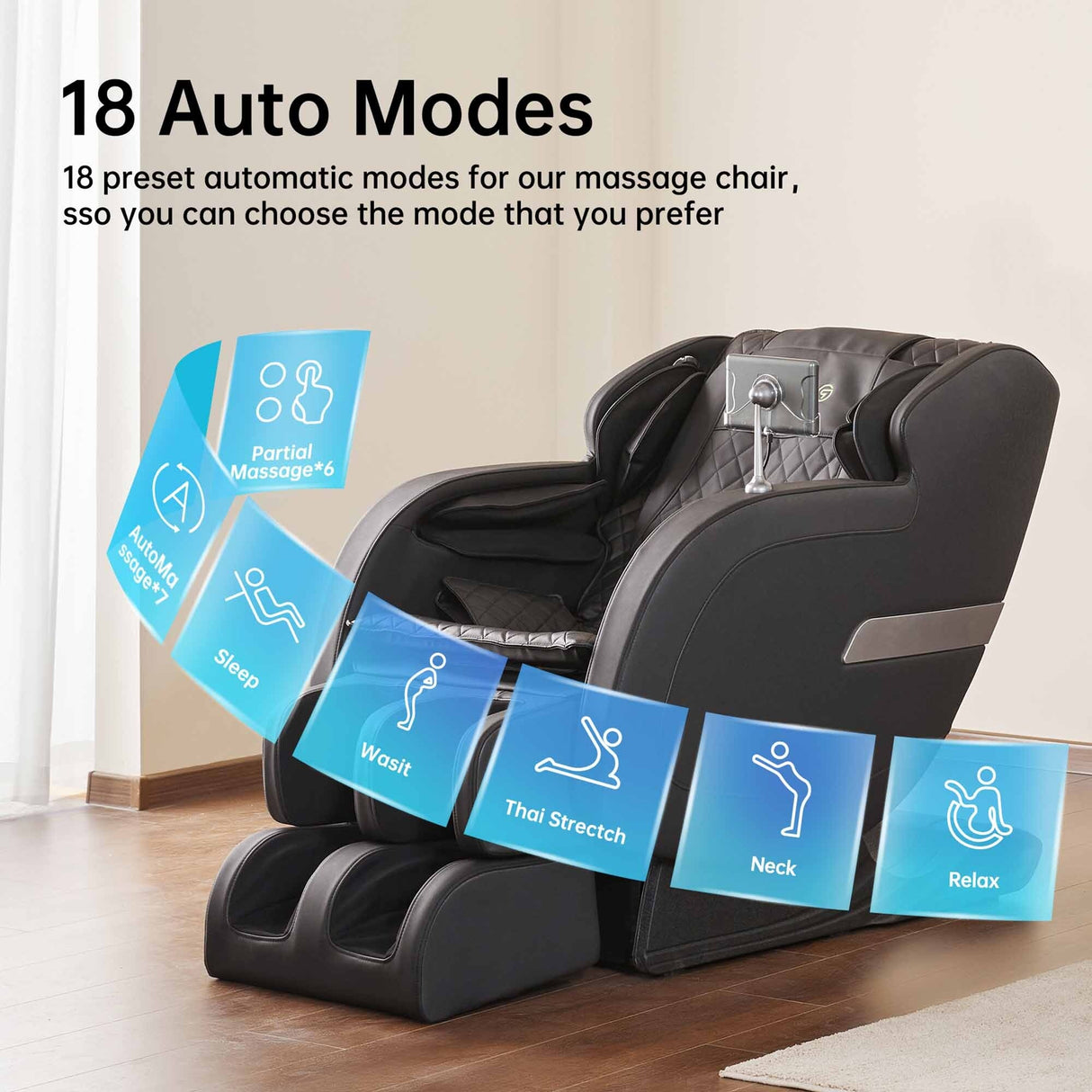 Ukuowu Favor 05 Massage Chair with Full Body Zero Gravity,SL Track,Body Scan and APP Control