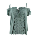 Ultra Flirt Juniors' Cold-Shoulder Top