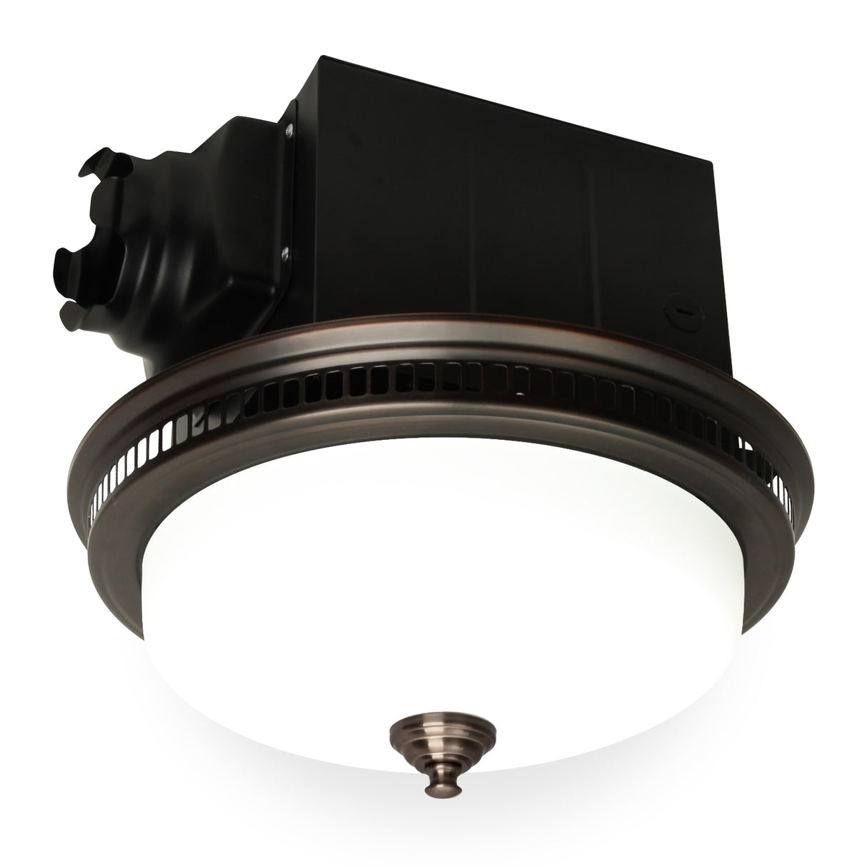 Ultra Quiet Bathroom Exhaust Fan with LED Light and Nightlight 110CFM 1.5 Sone Oil Rubbed Bronze Finish