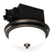 Ultra Quiet Bathroom Exhaust Fan with LED Light and Nightlight 110CFM 1.5 Sone Oil Rubbed Bronze Finish