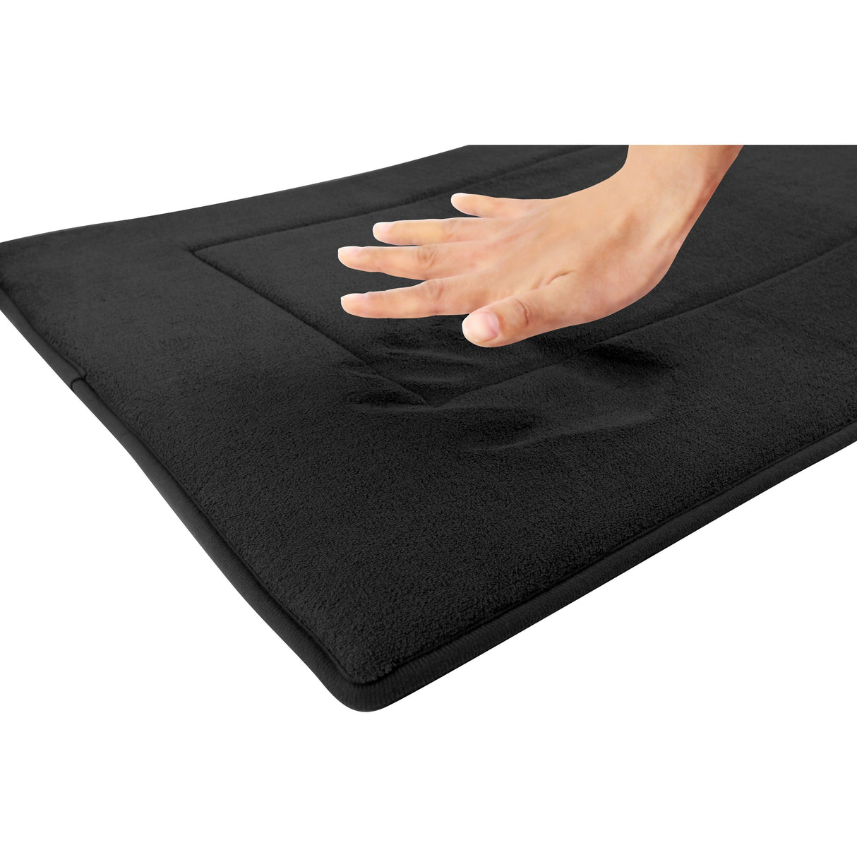 FABBRICA HOME Ultra-Soft Extra-Thick Non-Slip Memory Foam Long Bath Runner Mat 2 ft x 6 ft