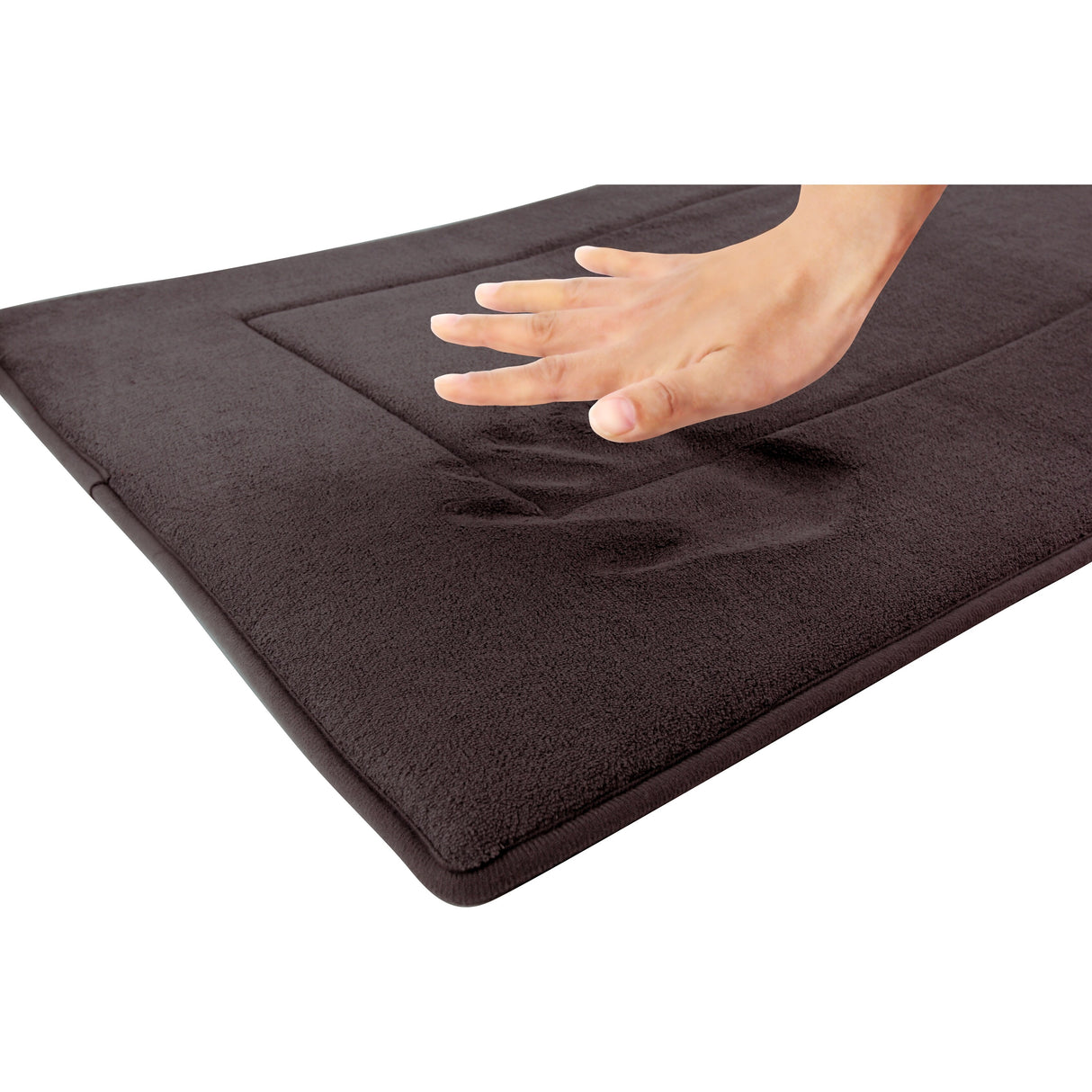 FABBRICA HOME Ultra-Soft Extra-Thick Non-Slip Memory Foam Long Bath Runner Mat 2 ft x 6 ft