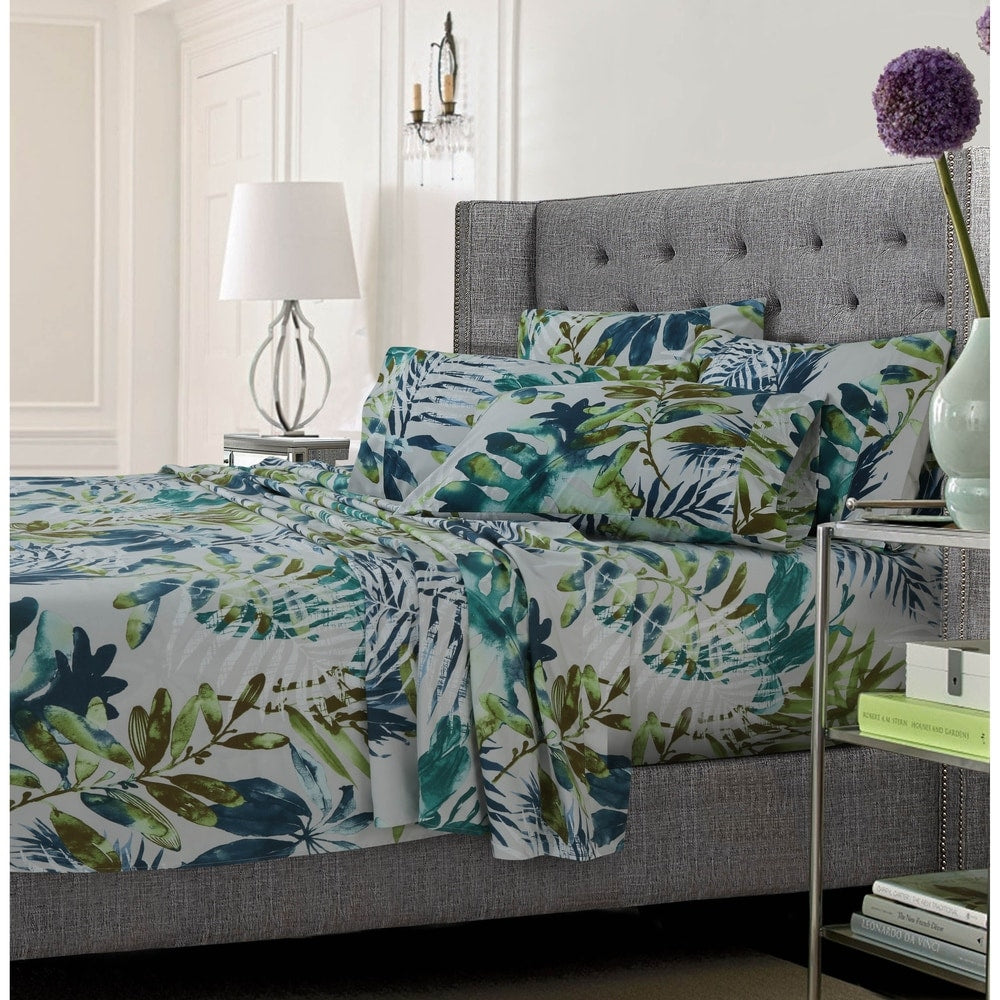 Ultra-Soft Solid or Printed Extra Deep Pocket 6-Piece Bed Sheet Set