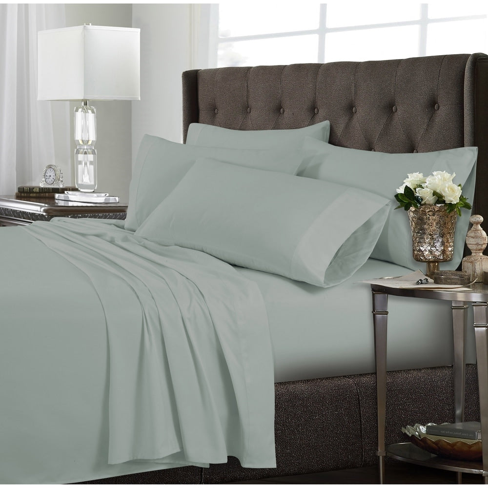 Ultra-Soft Solid or Printed Extra Deep Pocket 6-Piece Bed Sheet Set