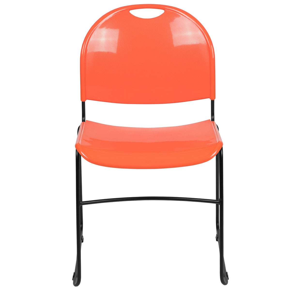 Ultra-compact High-capacity Stacking Metal Chairs (Set of 5)