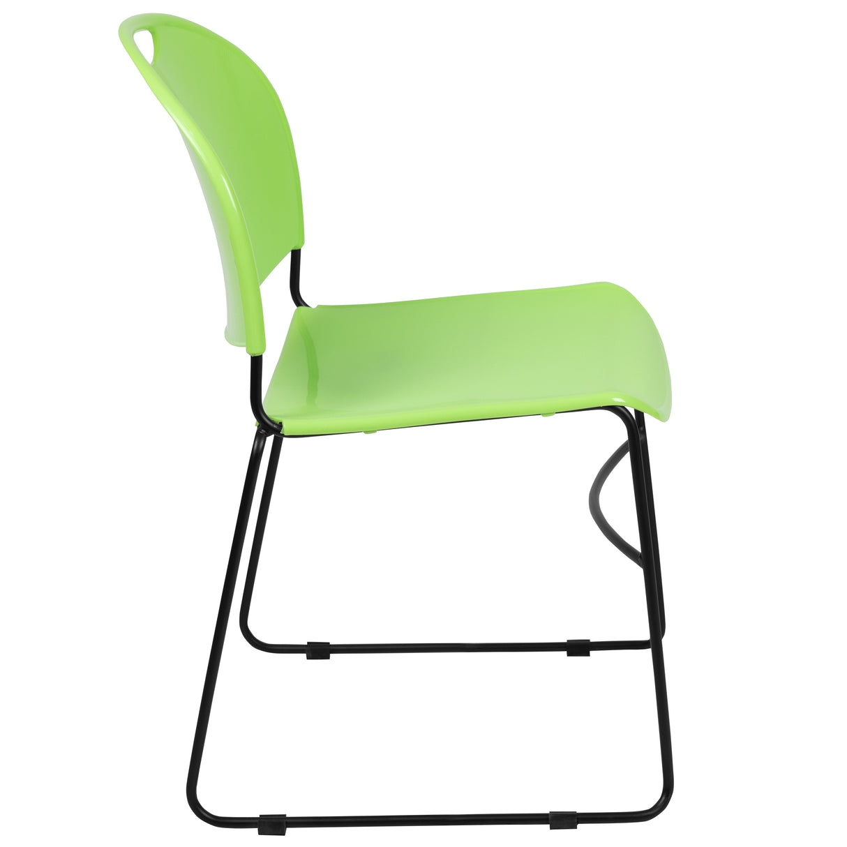 Ultra-compact High-capacity Stacking Metal Chairs (Set of 5)