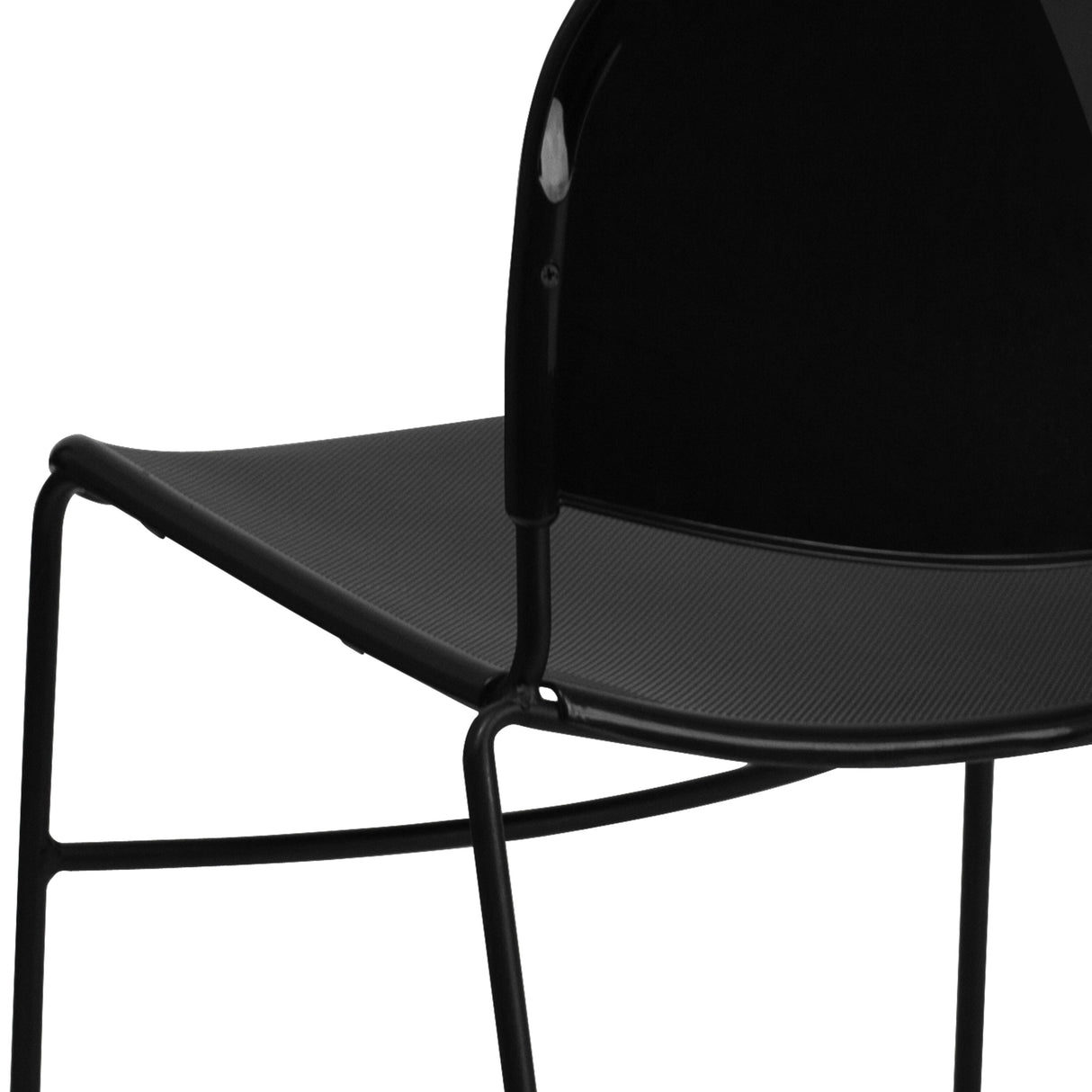 Ultra-compact High-capacity Stacking Metal Chairs (Set of 5)