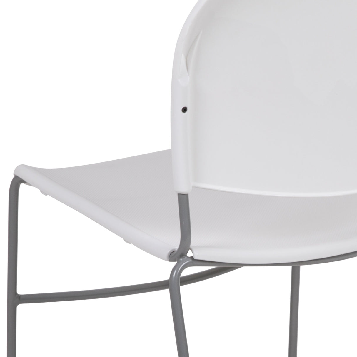 Ultra-compact High-capacity Stacking Metal Chairs (Set of 5)