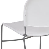 Ultra-compact High-capacity Stacking Metal Chairs (Set of 5)