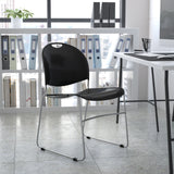 Ultra-compact High-capacity Stacking Metal Chairs (Set of 5)