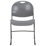 Ultra-compact High-capacity Stacking Metal Chairs (Set of 5)