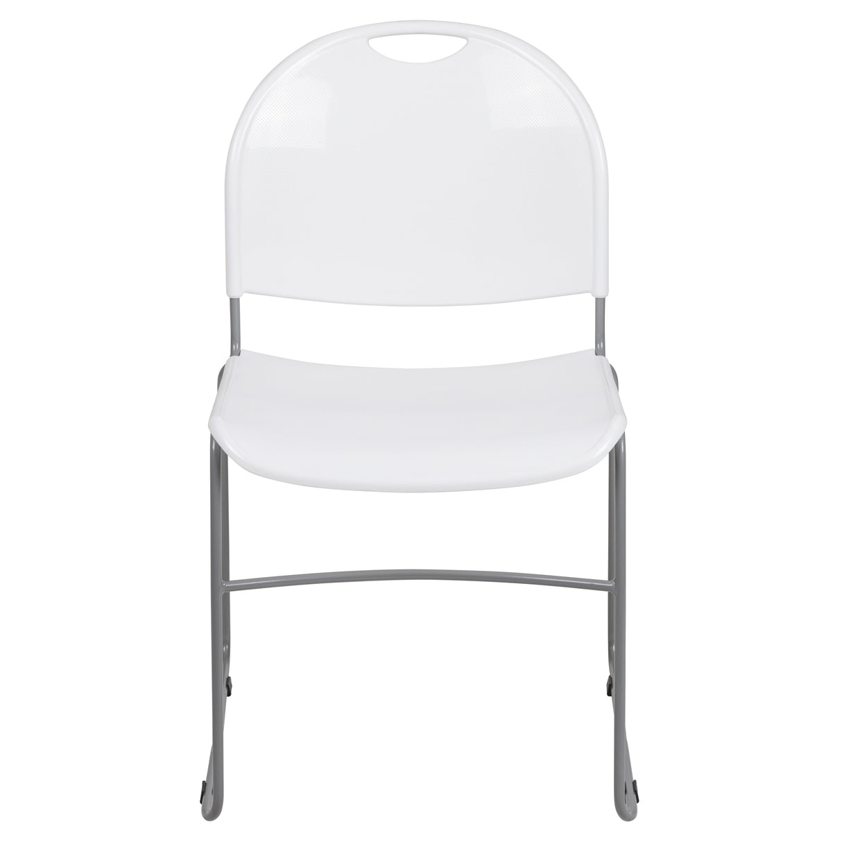 Ultra-compact High-capacity Stacking Metal Chairs (Set of 5)