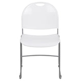 Ultra-compact High-capacity Stacking Metal Chairs (Set of 5)