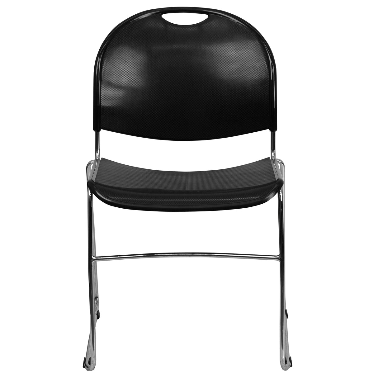 Ultra-compact High-capacity Stacking Metal Chairs (Set of 5)