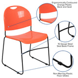 Ultra-compact High-capacity Stacking Metal Chairs (Set of 5)